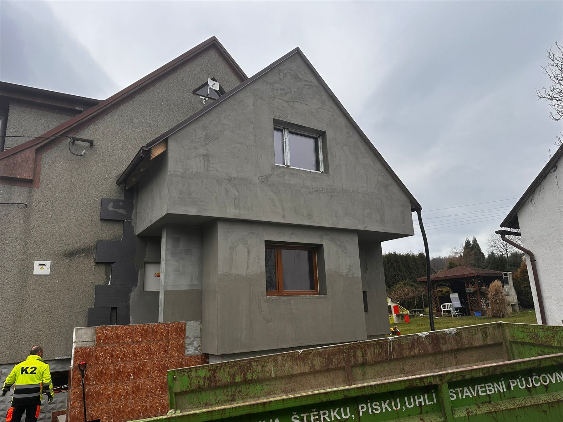 Přístavba Orlová – hotová přístavba