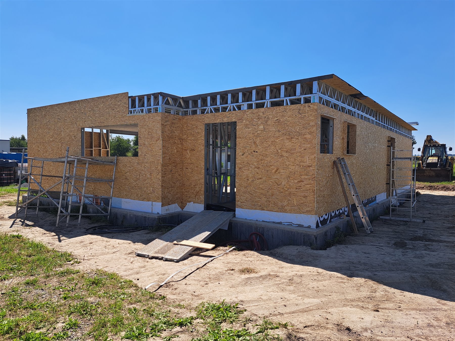 RD Opava – záklop OSB
